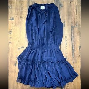 MISA los angeles dress Navy Blue xs